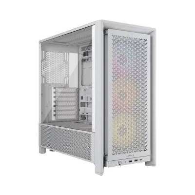 Corsair FRAME 4000D RS ARGB White Midi Tower Vetro Temperato No-Power Mini-ITX/mATX/ATX/E-ATX