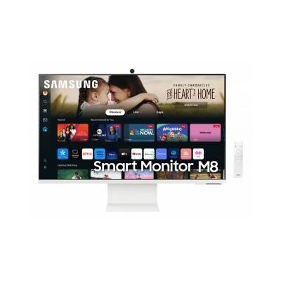 Samsung Smart Monitor M8 32" VA 60Hz 4K UHD 4ms Multimediale Pivot HUB USB HDMI
