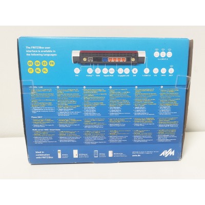 Modem AVM FRITZ!Box da 6890 LTE - bianco e rosso