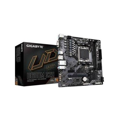 Gigabyte B650M S2H AMD B650 2*DDR5 1*M.2 4*SataIII AM5 HDMI/DisplayPort/VGA mATX