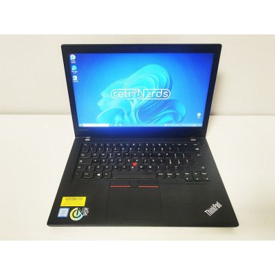 Notebook Lenovo T470 nero i5-7300U 8GB 250GB
