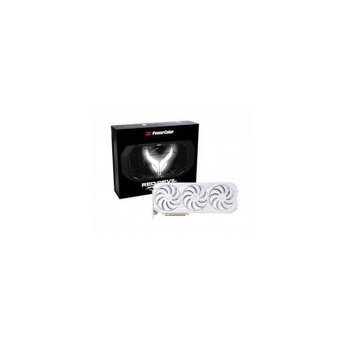 PowerColor Red Devil Spectral White Radeon RX 9070 XT 16GB GDDR6 HDMI/3*DisplayPort PCi Ex 5.0 16x PowerColor Red Devil Spectral White Radeon RX 9070 XT 16GB GDDR6 HDMI/3*DisplayPort PCi Ex 5.0 16x