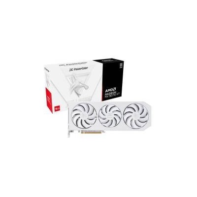 PowerColor Hellhound Spectral White Radeon RX 9070 XT 16GB GDDR6 HDMI/3*DisplayPort PCi Ex 5.0 16x