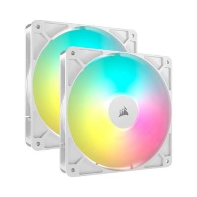 Corsair RS140 White ARGB Kit 2 Ventole 140mm PWM