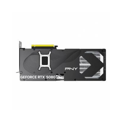PNY GeForce RTX 5080 Overclocked Triple Fan 16GB GDDR7 DLSS4 HDMI/3*DisplayPort PCi Ex 5.0 16x