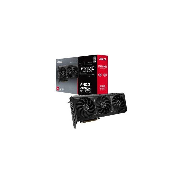 Asus Prime Radeon RX 9070 OC Edition 16GB GDDR6 HDMI/3*DisplayPort PCi Ex 5.0 16x Asus Prime Radeon RX 9070 OC Edition 16GB GDDR6 HDMI/3*DisplayPort PCi Ex 5.0 16x