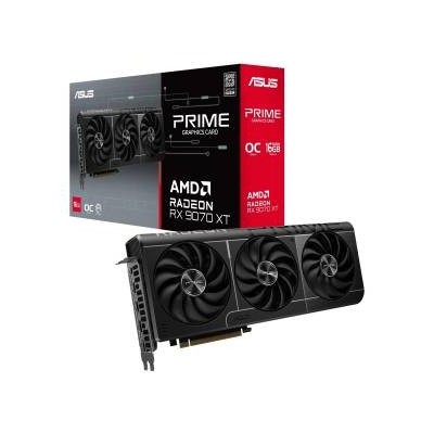 Asus Prime Radeon RX 9070 XT OC Edition 16GB GDDR6 HDMI/3*DisplayPort PCi Ex 5.0 16x