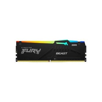 Kingston FURY Beast RGB 64GB Kit 2x32GB DDR5 6400MHz CL32