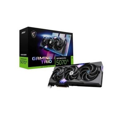 MSI GeForce RTX 5070 Ti 16G Gaming Trio OC 16GB GDDR7 DLSS4 1*HDMI/3*DisplayPort PCi Ex 5.0 16x