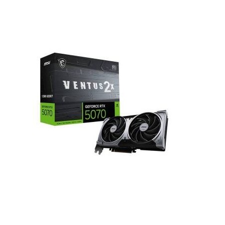 MSI GeForce RTX 5070 12G Ventus 2X OC 12GB GDDR7 DLSS4 1*HDMI/3*DisplayPort PCi Ex 5.0 16x