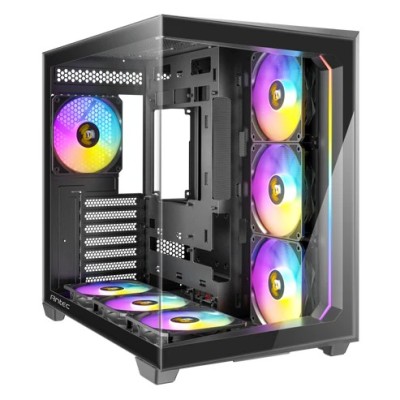 Antec C5 Black ARGB Case Midi Tower No-Power ATX/mATX/ITX