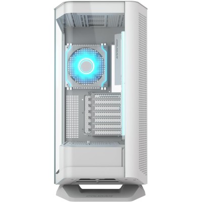 Case PC gaming Mid Tower COUGAR FV270 in colorazione bianca con illuminazione RGB.