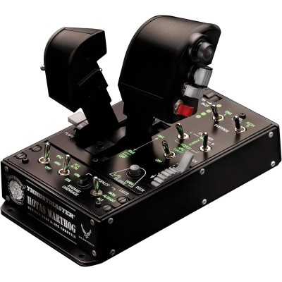 Joystick (stick only) Thrustmaster Hotas Warthog, replica 1:1 dell'A-10, per simulatori di volo su PC.