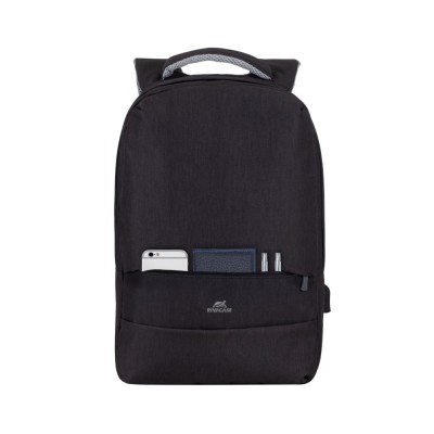 Kit Rivacase 7563 con borsa nera per notebook da 15.6 pollici e mouse wireless.