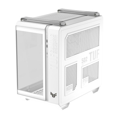 Asus TUF Gaming GT502 Horizon White ARGB Midi Tower Vetro Temperato No-power ATX/mATX/Mini-ITX