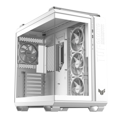 Asus TUF Gaming GT502 Horizon White ARGB Midi Tower Vetro Temperato No-power ATX/mATX/Mini-ITX