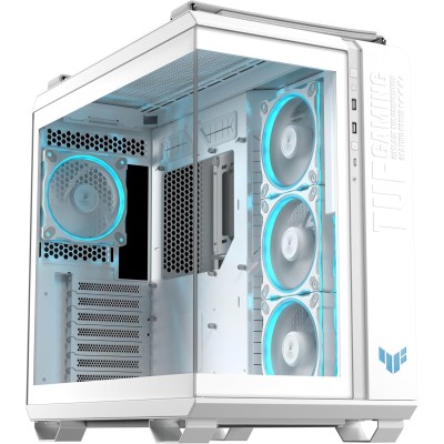 Asus TUF Gaming GT502 Horizon White ARGB Midi Tower Vetro Temperato No-power ATX/mATX/Mini-ITX