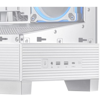 ASUS A31 Plus White Middle Tower Vetro Temperato No-Power ATX/mATX/Mini-ITX