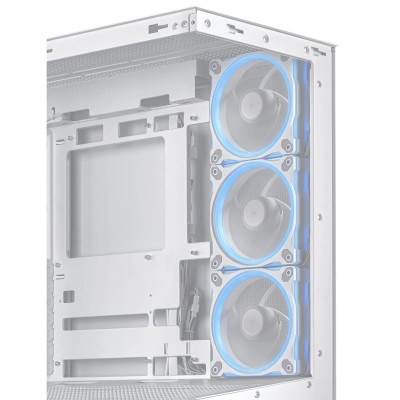 ASUS A31 Plus White Middle Tower Vetro Temperato No-Power ATX/mATX/Mini-ITX