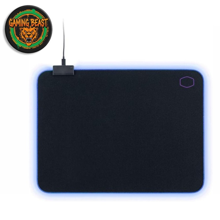 Mousepad da gaming Cooler Master MP750 in taglia M con illuminazione RGB.