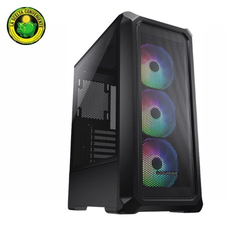 Cougar Archon 2 Mesh RGB Middle Tower No-Power Vetro Temperato minITX/mATX/ATX Nero