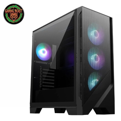 MSI MAG FORGE 320R AIRFLOW Case Midi Tower Vetro Temprato No-Power ATX/mATX / Mini-ITX