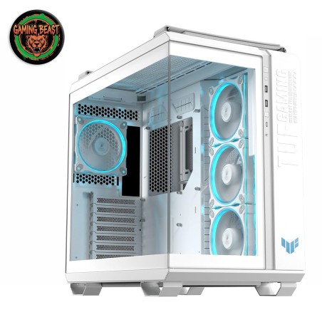 Asus TUF Gaming GT502 Horizon White ARGB Midi Tower Vetro Temperato No-power ATX/mATX/Mini-ITX
