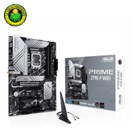 Scheda madre ATX Asus Prime Z790-P Wi-Fi per processori Intel con socket LGA 1700