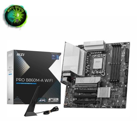 Scheda madre Micro-ATX MSI PRO B860M-A Wi-Fi per socket Intel LGA 1851.