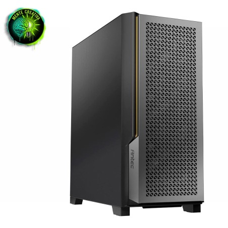 Case PC Mid Tower Antec P20CE ad alto flusso d'aria con pannello frontale in metallo traforato.