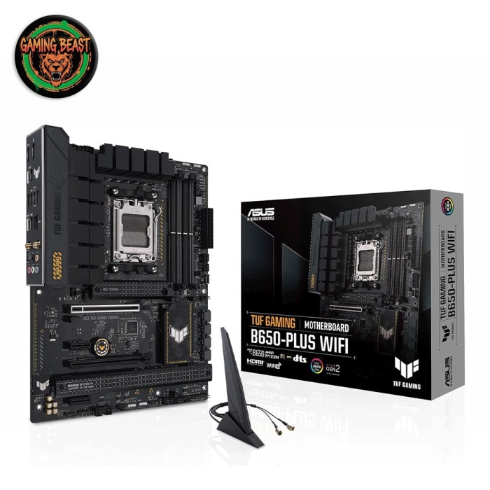 Scheda madre ATX Asus TUF Gaming B650-Plus Wi-Fi per processori AMD socket AM5.