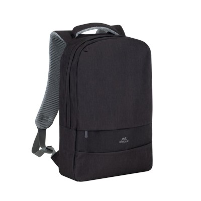 Kit Rivacase 7563 con borsa nera per notebook da 15.6 pollici e mouse wireless.
