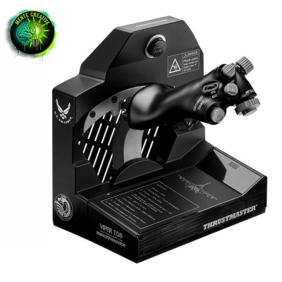 Manetta (throttle) Thrustmaster Viper TQS, replica F-16, per simulatori di volo su PC.