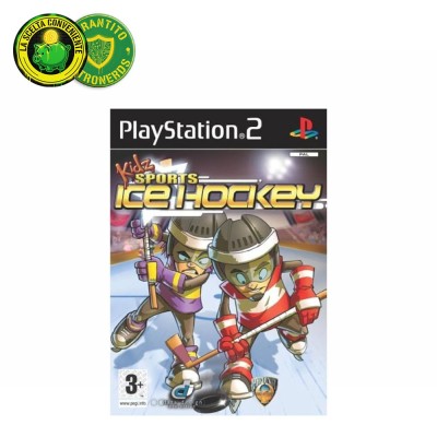 Copertina completa del gioco Kidz Sports Ice Hockey per Sony PlayStation 2.