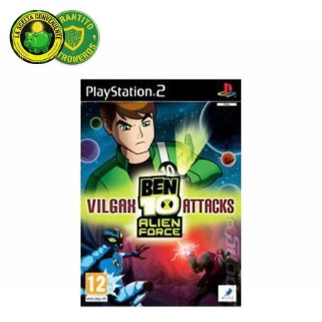 Copertina del gioco Ben 10 Alien Force: Vilgax Attacks per Sony PlayStation 2.