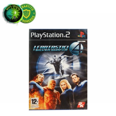 Copertina completa del gioco I Fantastici 4 e Silver Surfer per Sony PlayStation 2.
