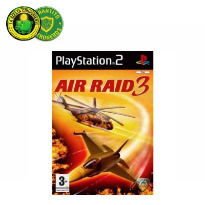 Copertina completa del gioco Air Raid 3 per Sony PlayStation 2.
