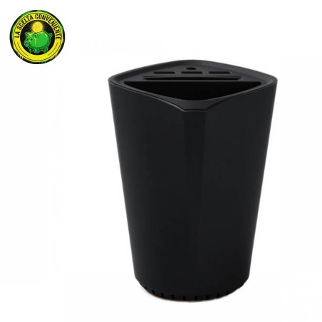 Caricatore da auto Orico a forma di tazza nero con 3 porte USB.