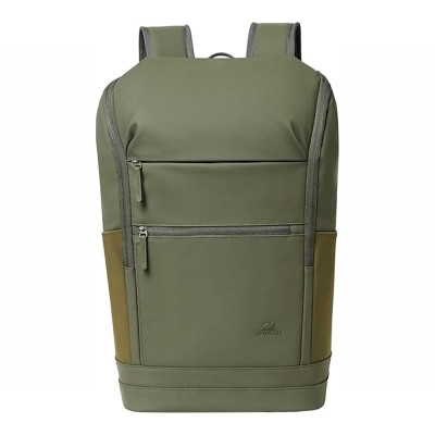 Zaino urbano verde oliva Rivacase Eden 7856 realizzato con materiali riciclati per laptop 15.6 pollici