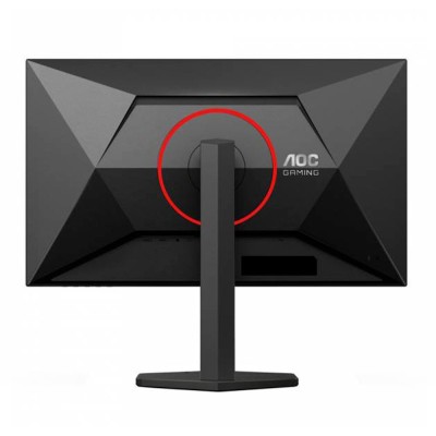 Monitor gaming AOC 27G4ZR da 27 pollici con supporto ergonomico regolabile e design frameless.