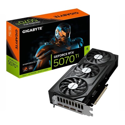 Scheda video GIGABYTE GeForce RTX 5070 Ti Windforce OC V2