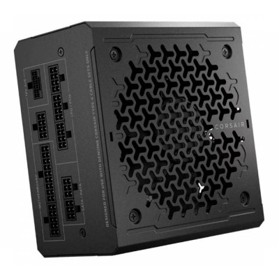 Alimentatore Corsair RM1000e nero da 1000W totalmente modulare con cavi inclusi.