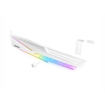 Antec Dagger ARGB White | Supporto GPU Anti-Bending | Staffa Regolabile - Il Pilastro Bianco