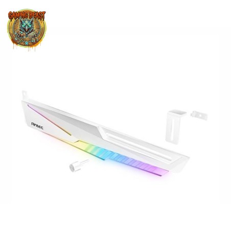 Antec Dagger ARGB White | Supporto GPU Anti-Bending | Staffa Regolabile - Il Pilastro Bianco
