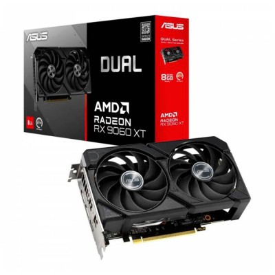 ASUS Dual Radeon RX 9060 XT 8GB | Architettura RDNA 4 | Potenza grafica di nuova generazione