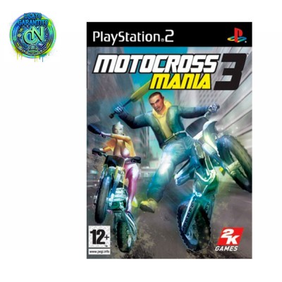 Moto Cross Mania 3 PS2 | Solo Custodia e Gioco (No Libretto) | Buone Condizioni