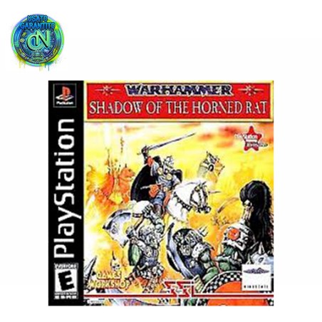 Gioco Sony PS1 - Warhammer: Shadow of the Horned Rat PS1 | Strategico Cult | Il fantasy di Games Workshop completo di libretto