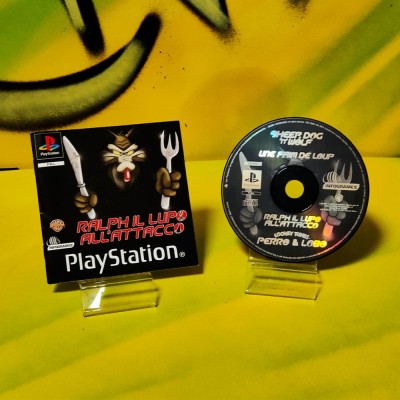 Gioco sony PS1 - Ralph il Lupo all'Attacco| Rarità Assoluta | Il cult Looney Tunes con manuale originale