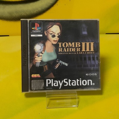 Gioco Sony PS1 - Tomb Raider III | Avventura Cult 32-Bit | Il mito di Lara Croft completo di libretto (Manca retrocopertina)