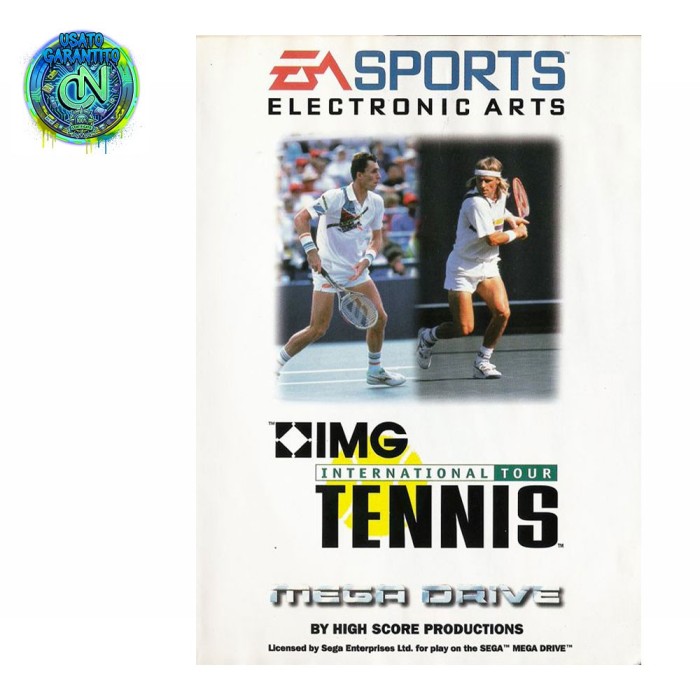 Gioco Sega Mega Drive - IMG International Tour Tennis | Retrogaming 16-Bit | Il grande tennis EA Sports e